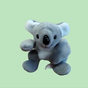 ✓TY Beanie Babies "MEL" Plush Gray Koala Bear.